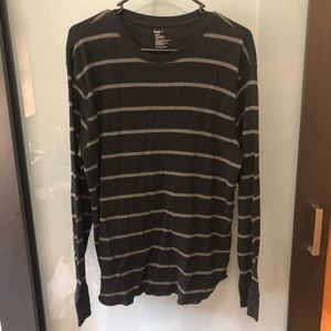 Thermal stripe shirt